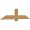 Ekena Millwork Eugene Smooth Timber Gable Bracket, Western Red Cedar, 60"W x 15"H x 1 1/2"D x 5 1/2"F, 6/12 Pitch GBW060X15X0206EUG00SWR - alternate 4